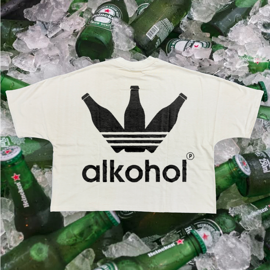 ALKOHOL Ⓕ CAMISETA GRANDE