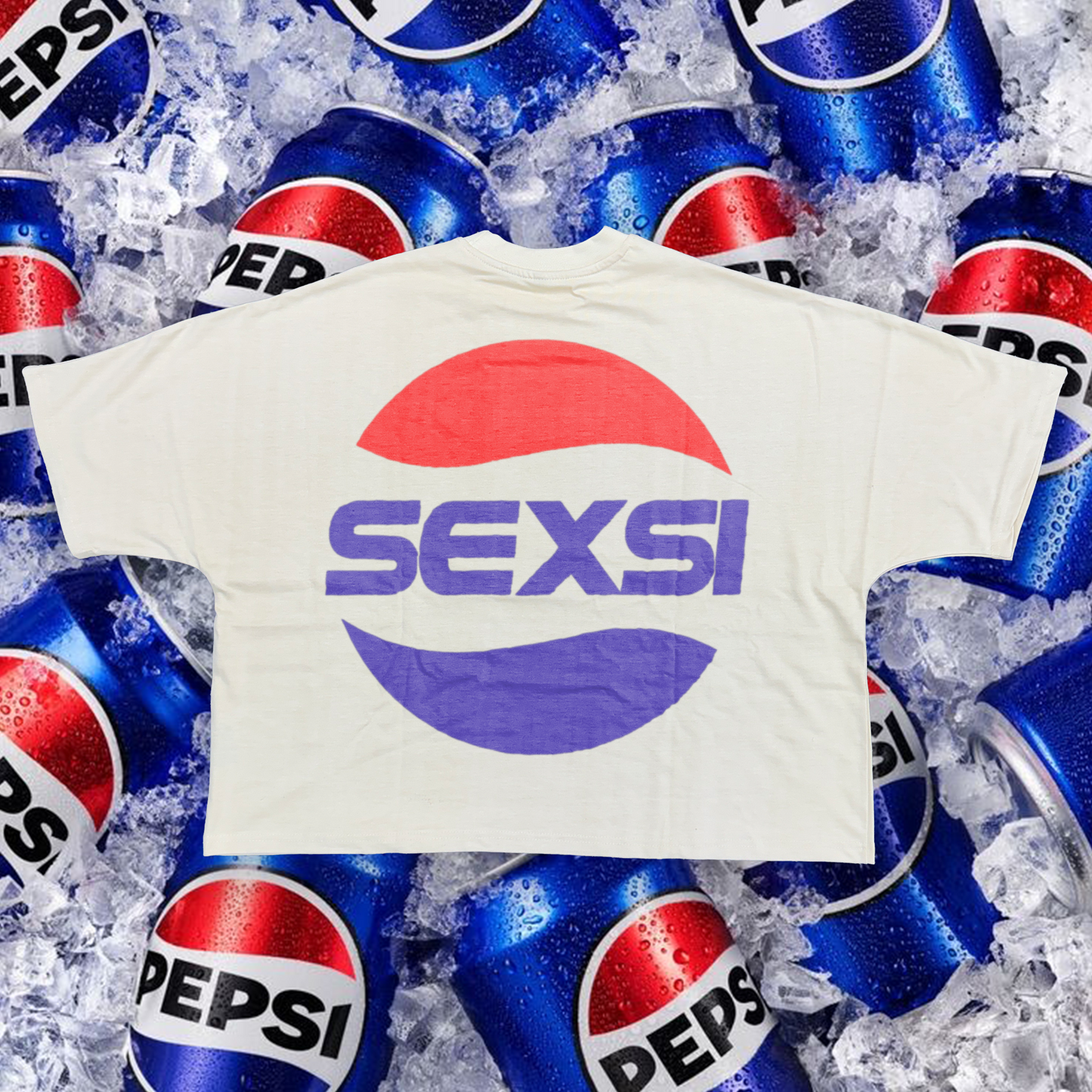 CAMISETA GRANDE SEXSI PEPSI